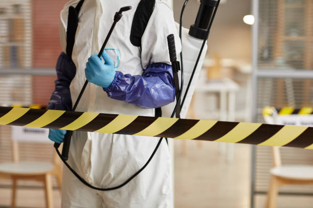 Professional Blood Cleanup technician working in Paris, TX